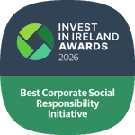 Invest in Ireland Awards Best Corporate Social Responsibility Initiative Logo