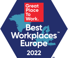 Great Place to Work Best Workplaces in Europe 2022 Icon