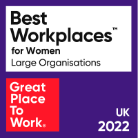 Great Place to Work Best Workplaces for Women 2022 Logo