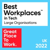 Great Place to Work UK Best Workplaces in Tech Logo