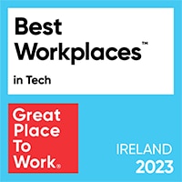 Great Place to Work Ireland Best Workplaces in Tech 2023 Logo
