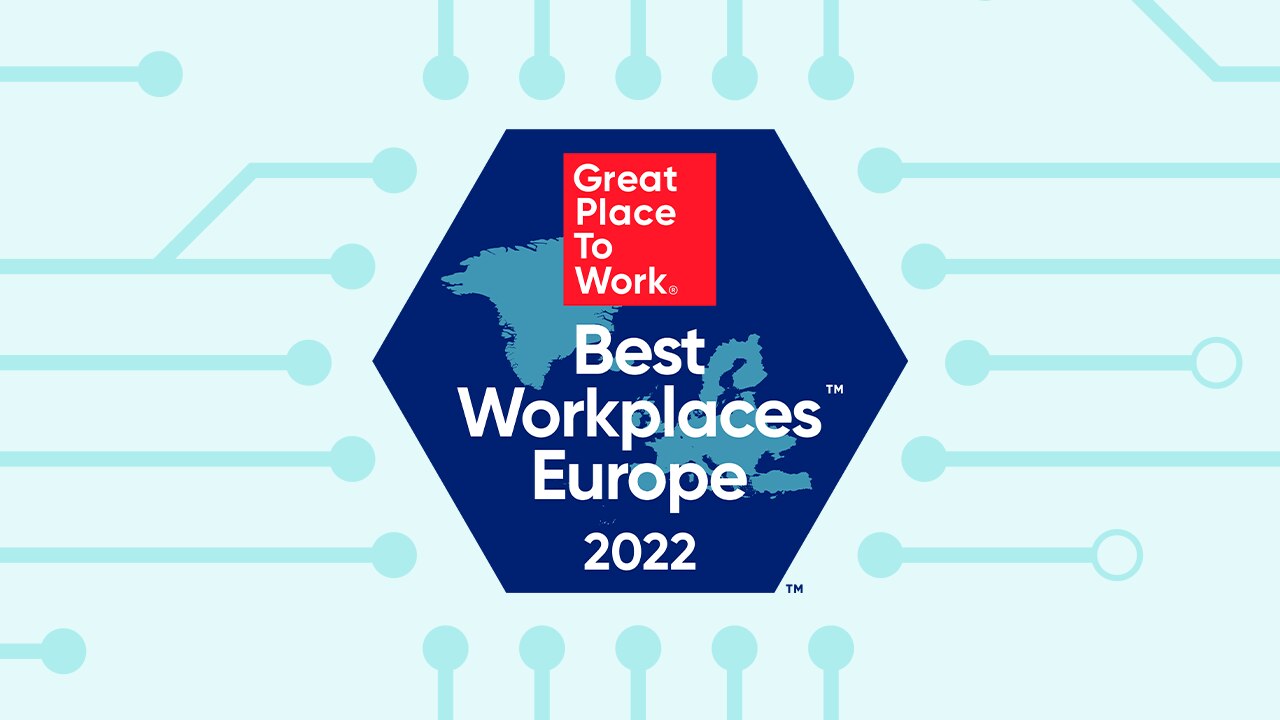 Great Place to Work Best Workplaces in Europe 2022 Logo